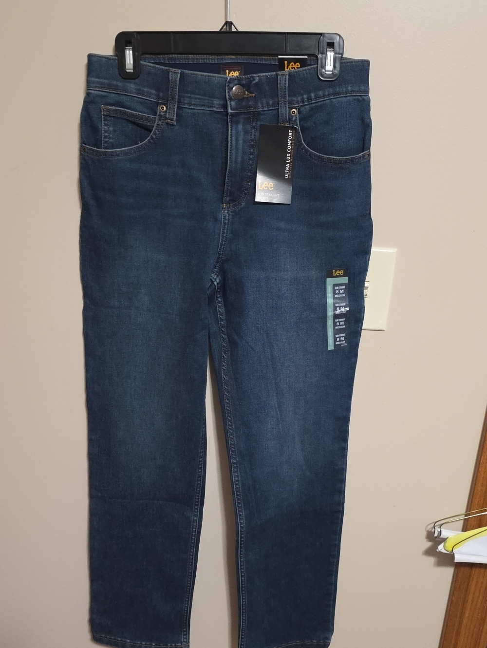 Lee Women’s Dark Blue Straight Leg Jeans